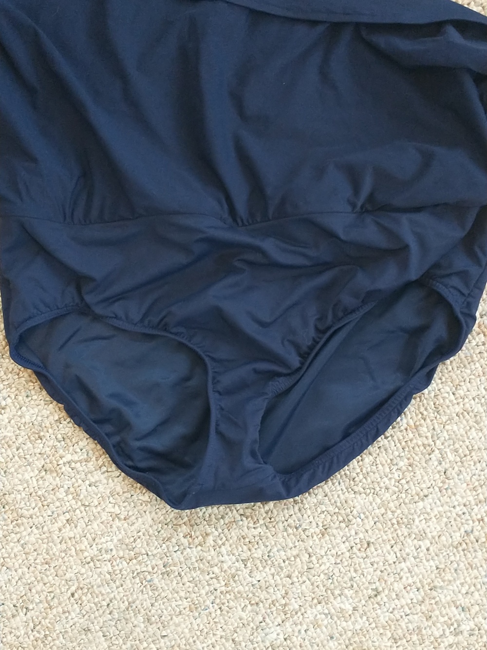 Lands' End  Swim Bottom Skort Navy 14 - Picture 4 of 5
